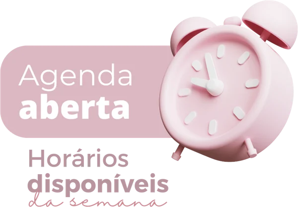 Horários disponíveis — figurinha real do acervo